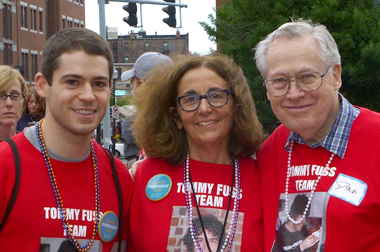 Fuss family — 2015 Boston Overnight
