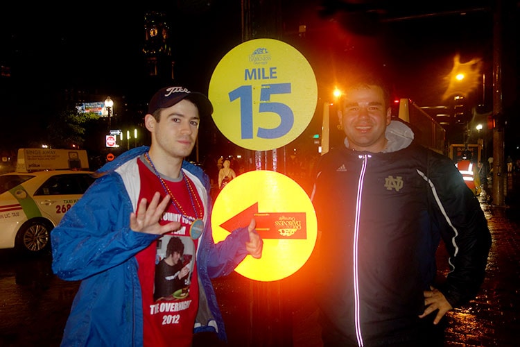 Mile 15 on Atlantic Ave — 2015 Boston Overnight