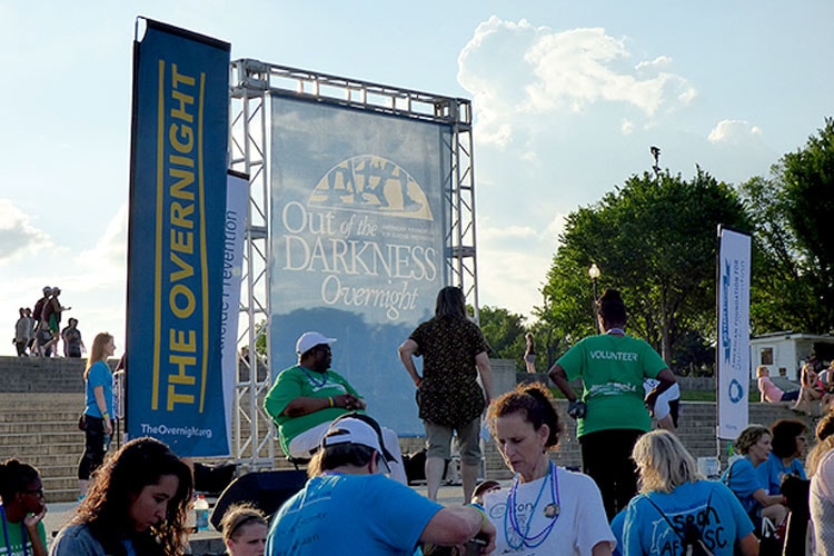 2017 Out of the Darkness Overnight Walk – Washington, DC — photo 12