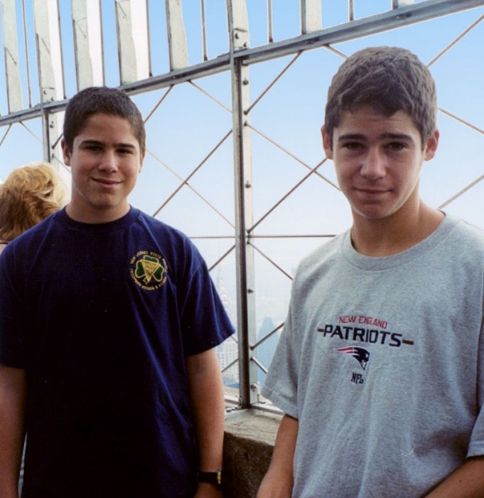 Tommy at the Empire State Building, 2003