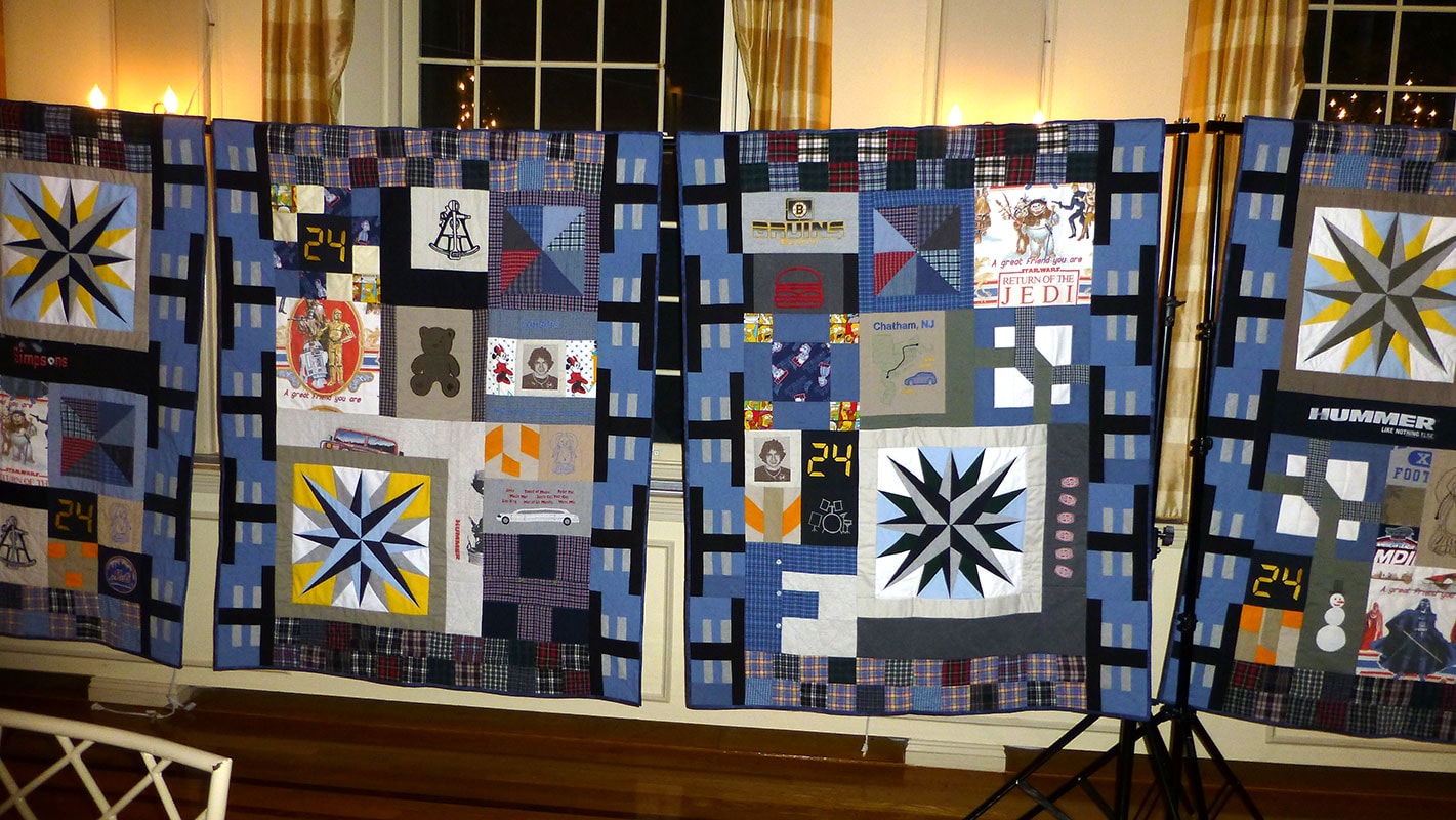 Weston Golf Club quilt event dinner photo 3