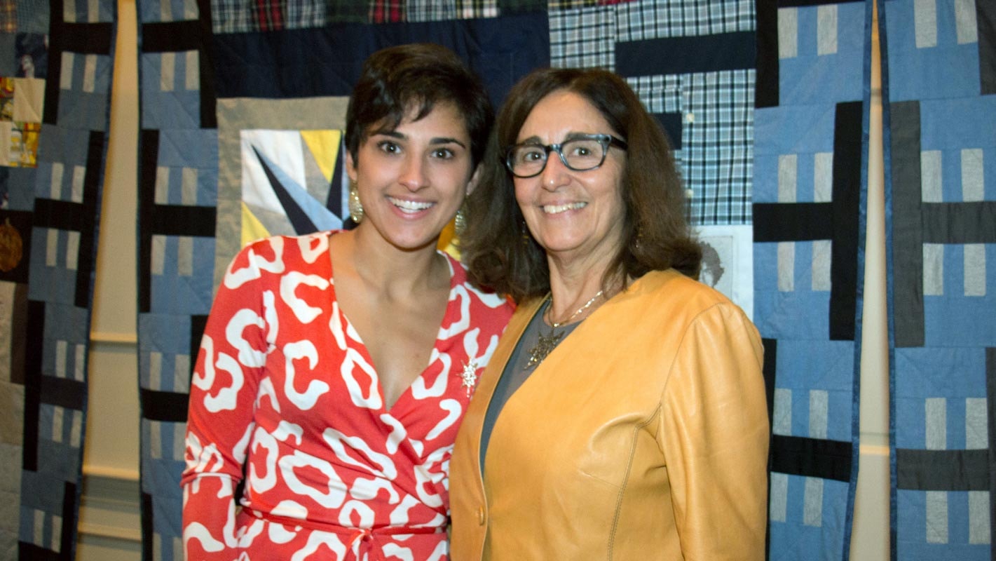 Weston Golf Club quilt event dinner photo 6