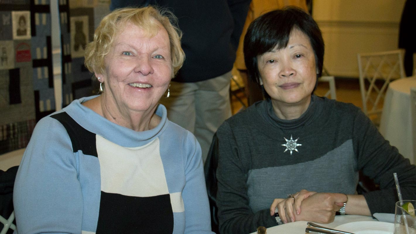 Weston Golf Club quilt event dinner photo 12