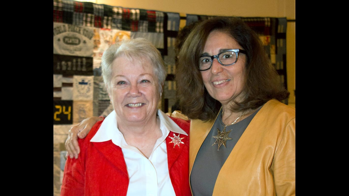 Weston Golf Club quilt event dinner photo 16