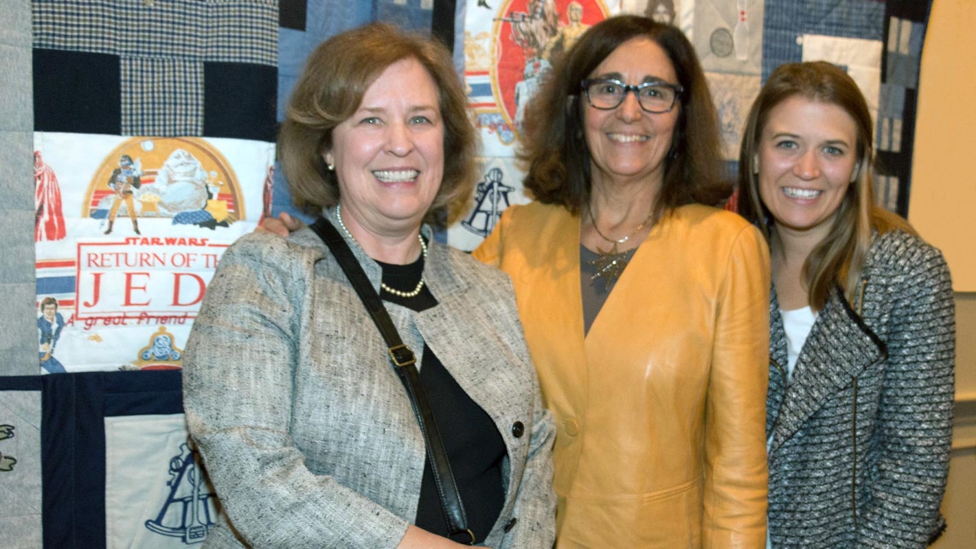 Weston Golf Club quilt event dinner photo 18