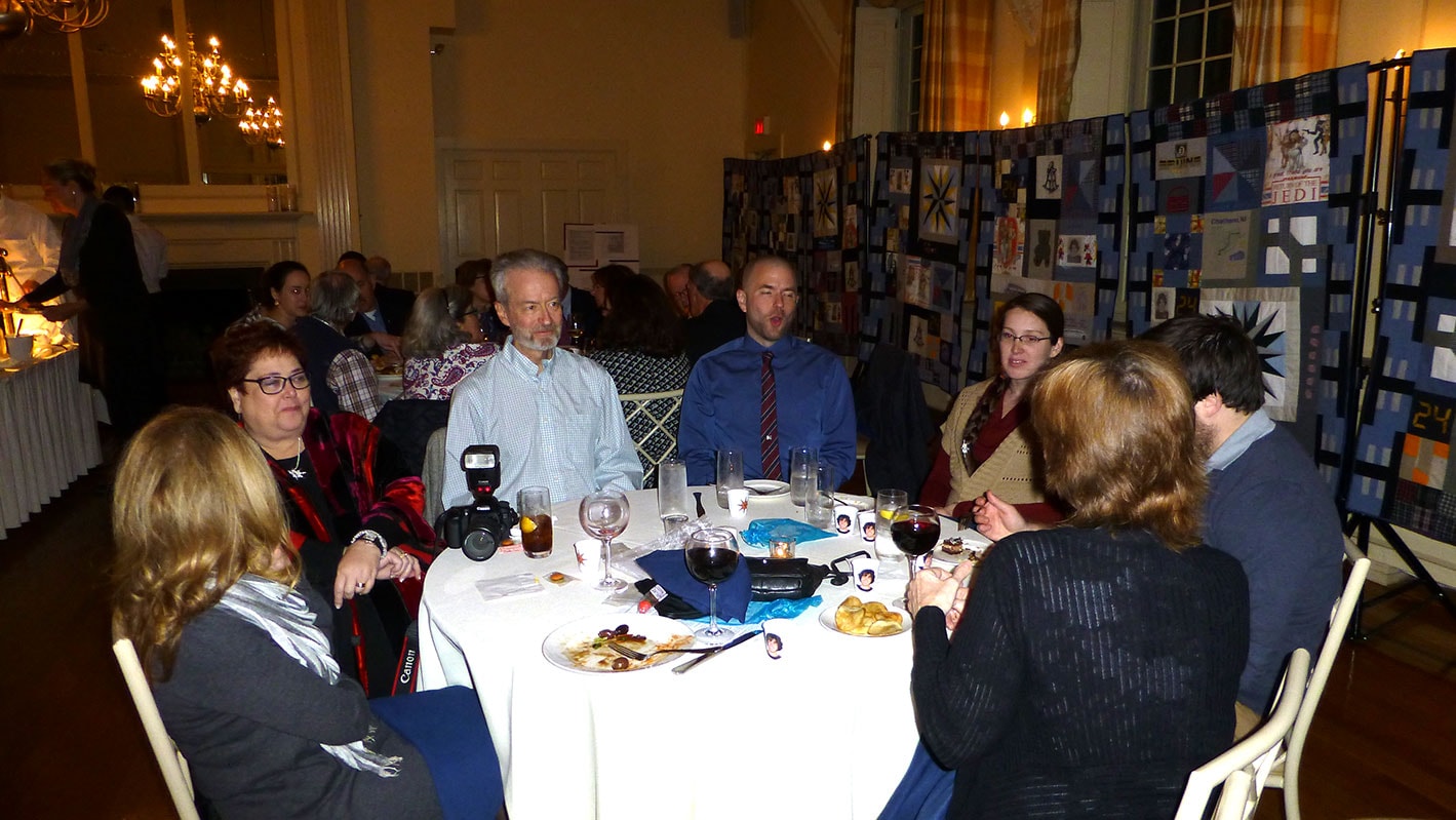 Weston Golf Club quilt event dinner photo 25