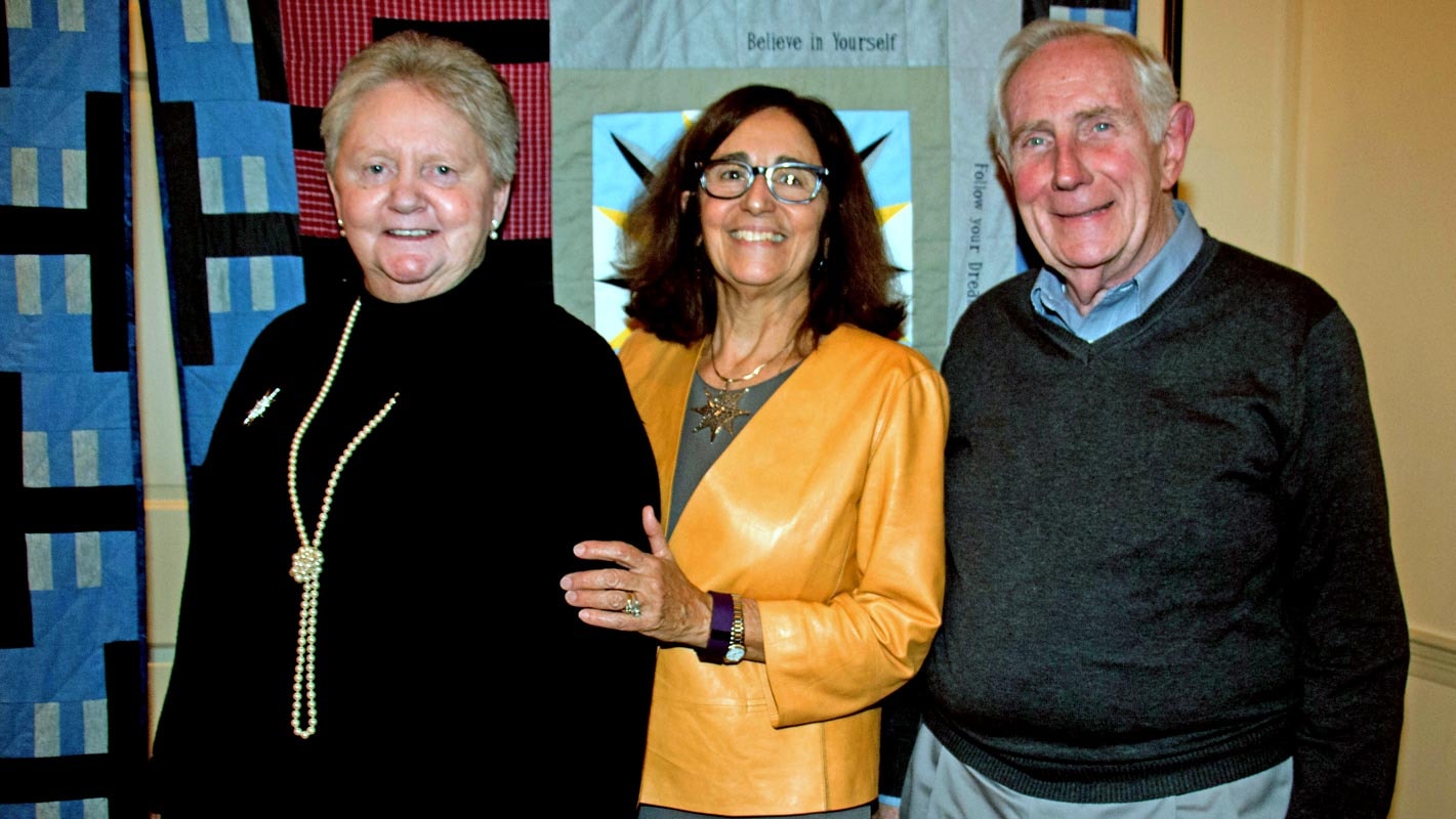 Weston Golf Club quilt event dinner photo 34