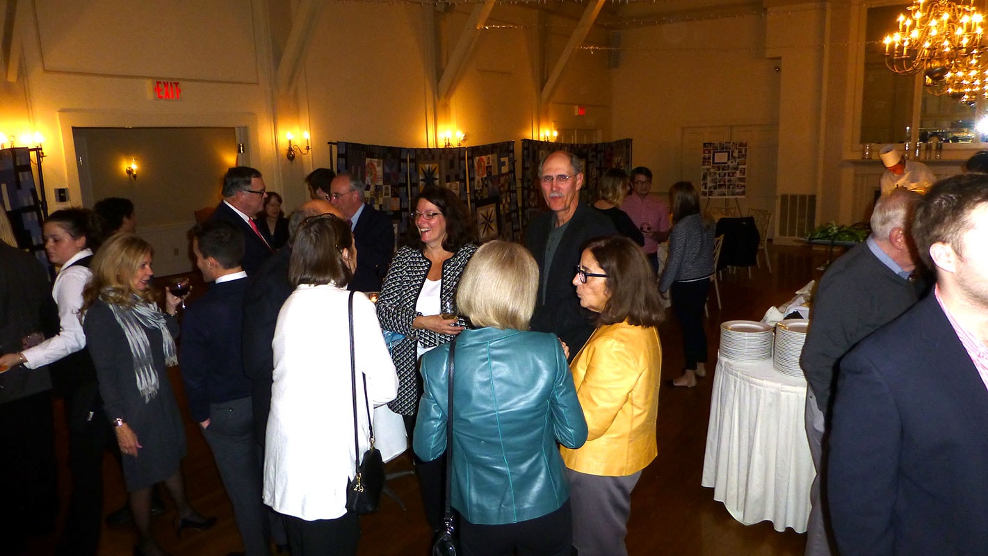 Weston Golf Club quilt event dinner photo 47