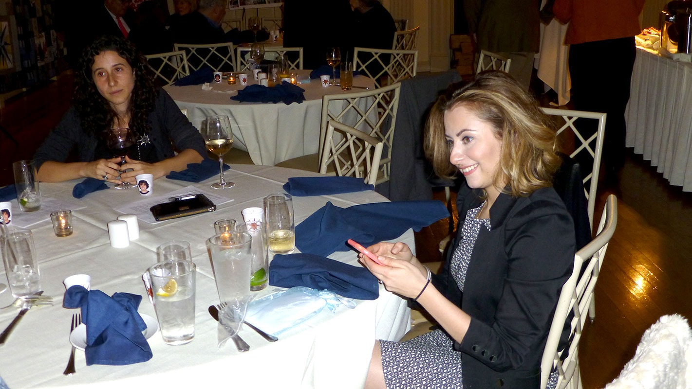 Weston Golf Club quilt event dinner photo 48