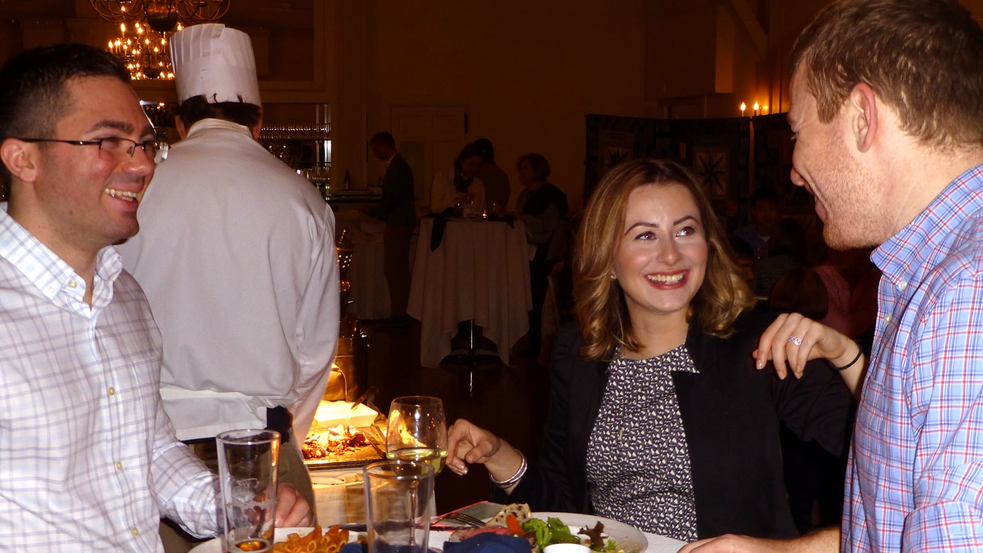 Weston Golf Club quilt event dinner photo 50