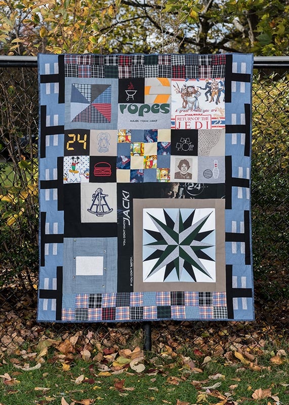 Tommy memory quilt number 2