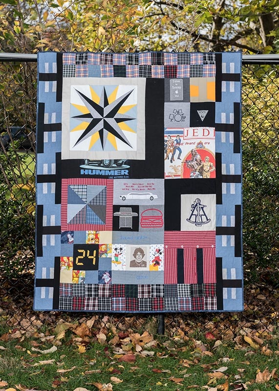 Tommy memory quilt number 3