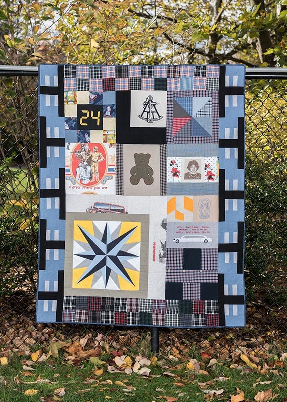 Tommy memory quilt number 5