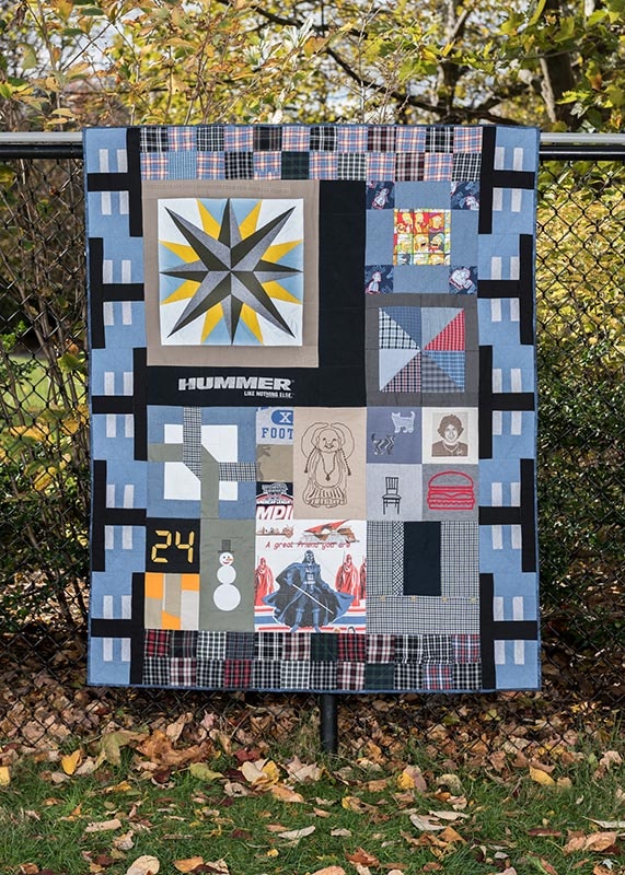 Tommy memory quilt number 7
