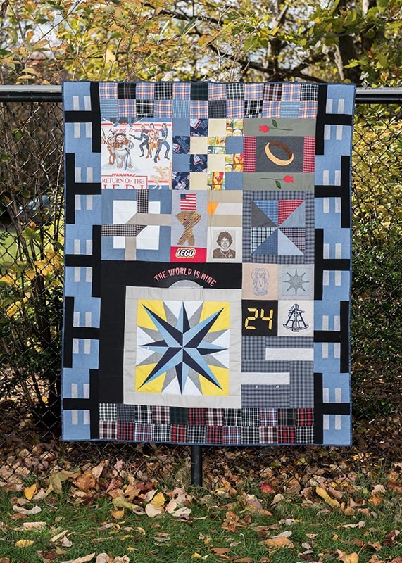 Tommy memory quilt number 9
