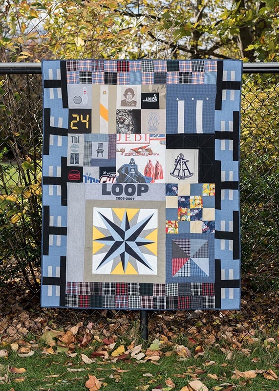 Tommy memory quilt number 12