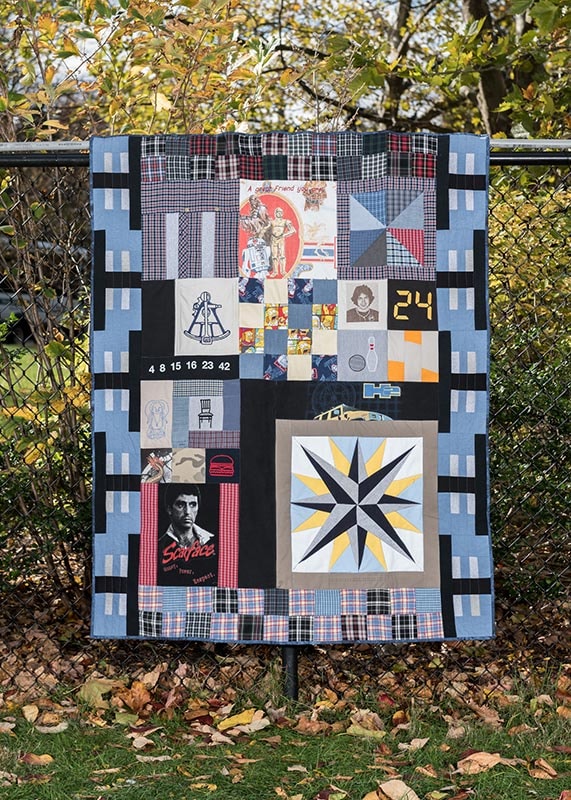 Tommy memory quilt number 13