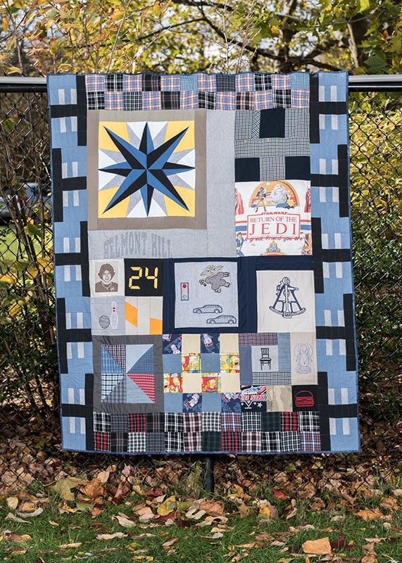 Tommy memory quilt number 14