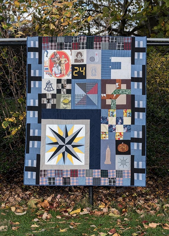 Tommy memory quilt number 15