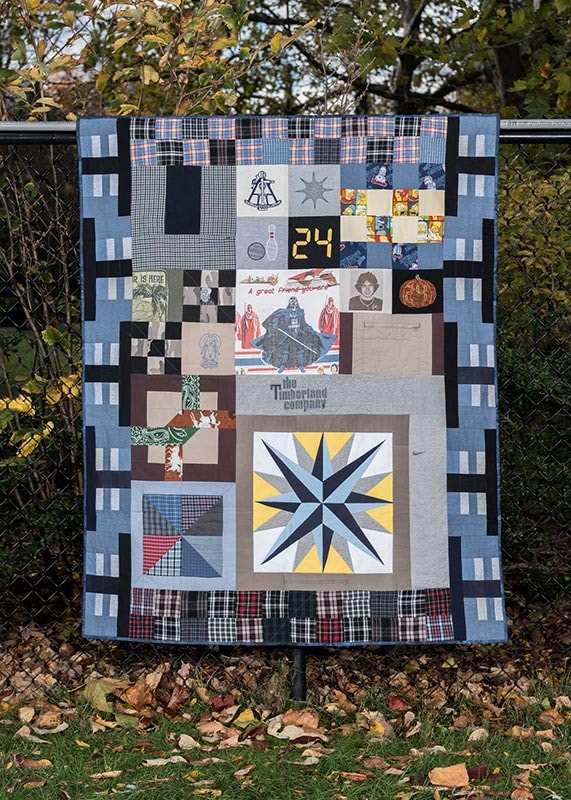 Tommy memory quilt number 16
