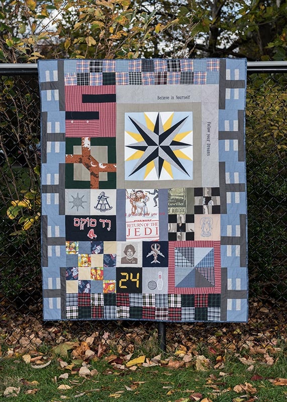 Tommy memory quilt number 18