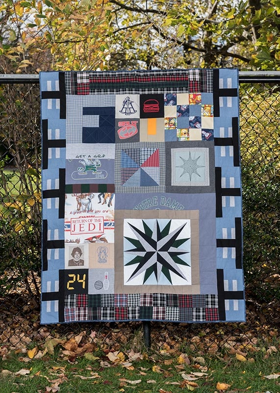 Tommy memory quilt number 20