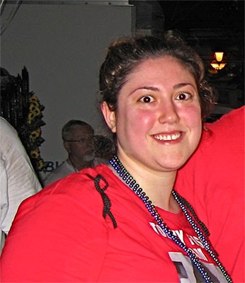 Kristin Quigley Russell at the Out of the Darkness Overnight walk